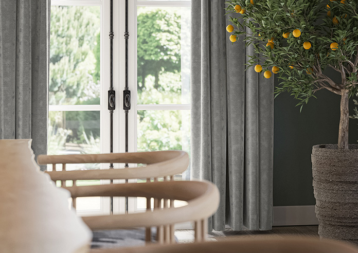 Oleander, Silver - Made to Measure Curtains - Image 5